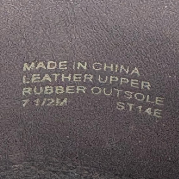 Michael Kors Rhea Fringe Brown Suede Bootie Boot 7.5M - Picture 8 of 8